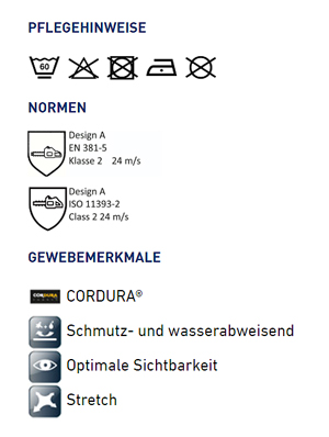 Kübler Forest Schnittschutzhose Pro