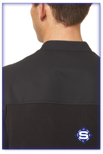 Herren Kochjacke mit Lyocellfasern Farbe Schwarz