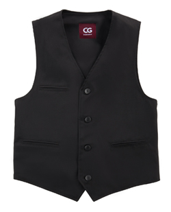 Campo Classic Herren Weste in Farbe Schwarz