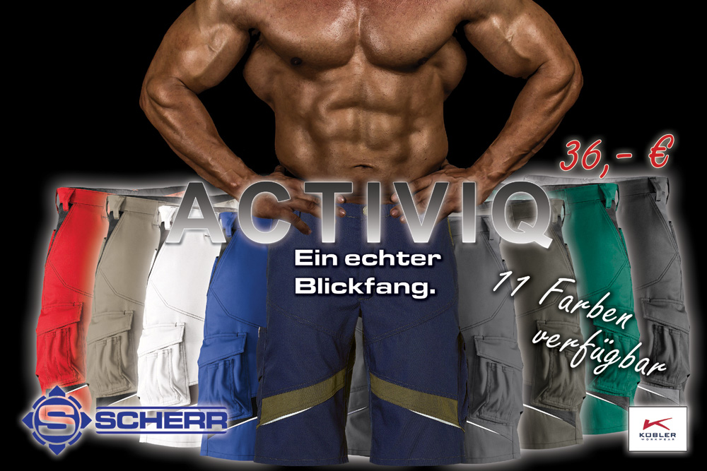 Arbeitskleidung Shorts / kurze Arbeitshosen von Kübler 