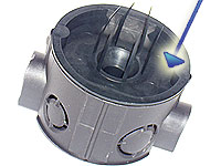 Elektro - Unterputzdosen bohren Sie jetzt sauber mit höchster Präzision aus, mit dem Scherr Fingerdeckel
