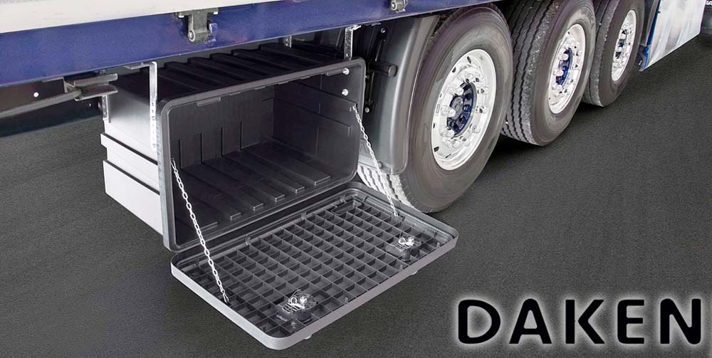 DAKEN & COPAR Kunststoffboxen für Anhänger und LKW Unterbau / Unterflur