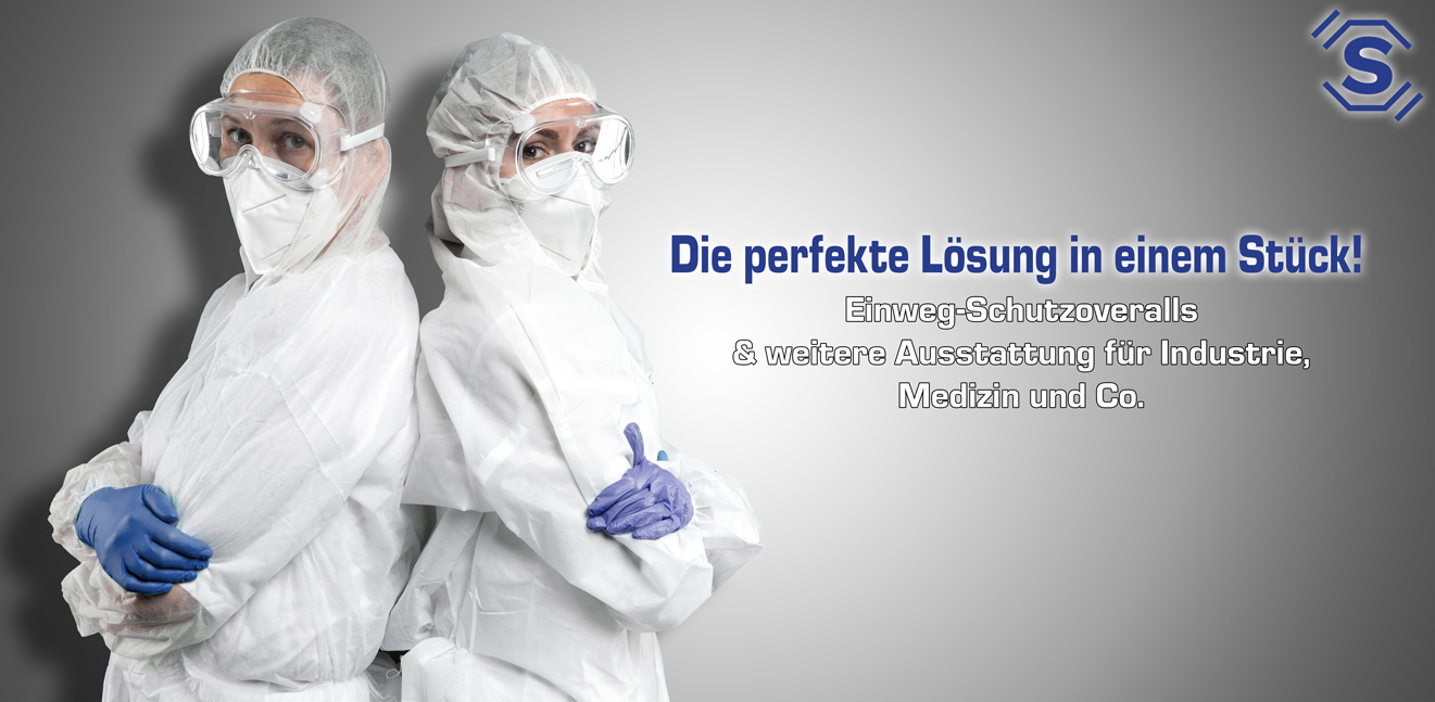 ZVG Einmal arbeitskleidung / Einweg Schutzanzüge für Industrie, Gewerbe & Privat. Ideal für Maler, Reinigungskräfte, Chemie und Labor Arbeiten