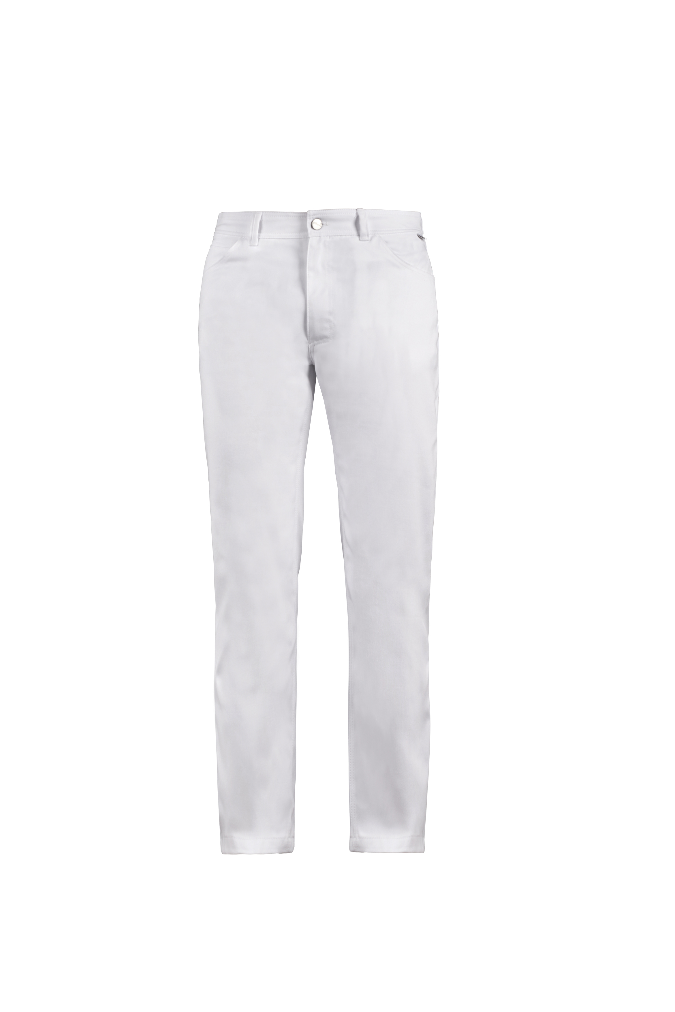 Weisse Herren Jeans Arzthose Arbeitshose Pflege Medizin