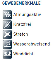 Winter Arbeitshandschuhe von KÜBLER sind zertifiziert nach EN 388:2003, Leistungsstufen 2121, Fingerfertigkeit 5 und zeichnen sich durch einen hohen Tragekomfort und einer langen Standzeit aus.