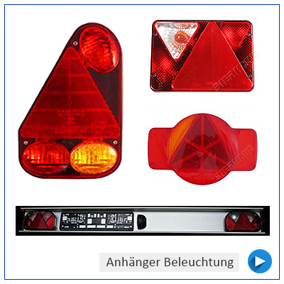 Anhänger Beleuchtung jeglicher Art