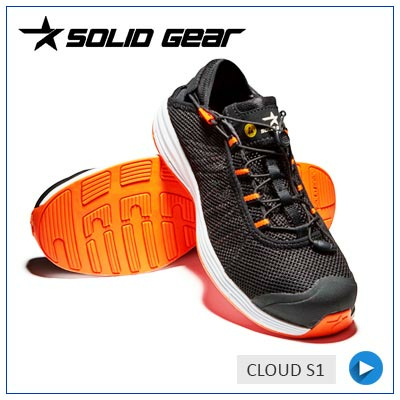 Leichte atmungsaktive Sicherheitsschuhe von SOLID GEAR S1