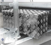 DEICHSEL Aluminium Boxen, L 500 x B 170 x T 200, 15 Liter