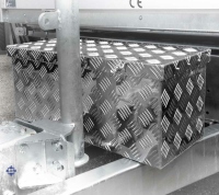 DEICHSEL Aluminium Boxen, L 1078 x B 225 x T 255, 61 Liter