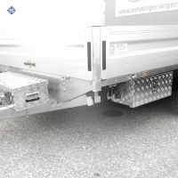 LKW Unterflur / Unterbau ALU Stauboxen, L: 600 B: 300 H: 300, 54 Liter