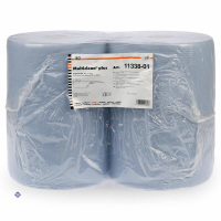 Doppel-Pack: Multiclean plus Rolle blau 3-lg. Ca. 500 Abr. 36 x 38 cm