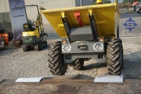 Aluminium Auffahrrampen L: 350, B: 400, H: 125 mm Achsabstand - Traglast: 1,0/1,25/1,5m - 3200/3500/3900 Kg