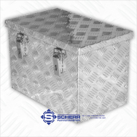 DEICHSEL Aluminium Boxen, L 500 x B 300 x H 350, 78 Liter