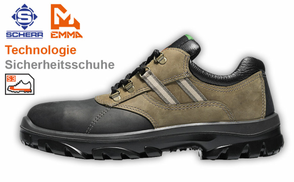 EMMA NORDIC Technologie S3 Sicherheitsschuhe