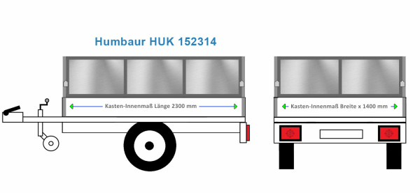 Bordwanderhöhung 60 cm ALU