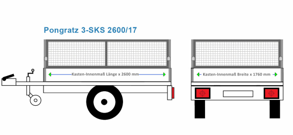 Laubgitter 80 cm STAHL verzinkt