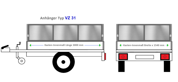 Bordwanderhöhung 30 cm ALU